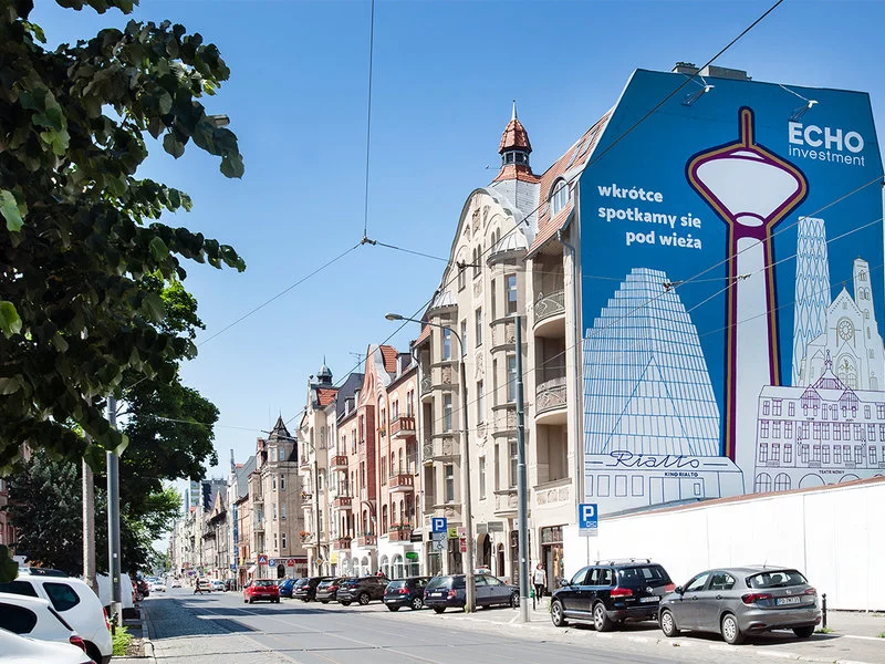 Nowy mural poznańskiego artysty już odsłonięty - zdjęcie