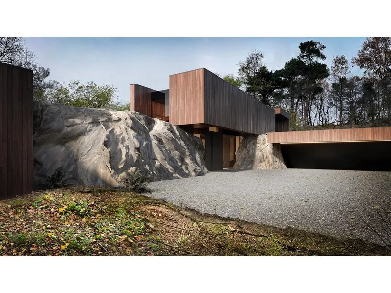 Dom między skałami. Nowy projekt REFORM Architekt zdjęcie