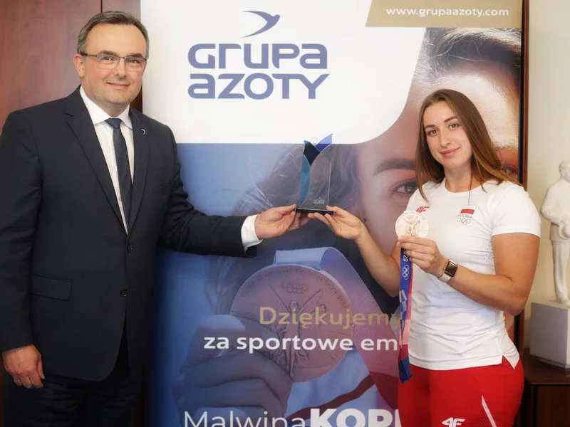Malwina Kopron z wizytą w Grupie Azoty S.A. - zdjęcie