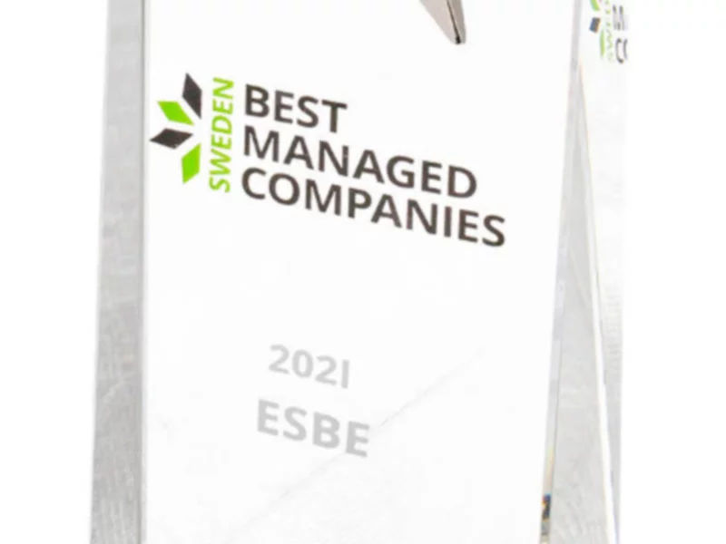 Kolejny sukces ESBE - nagroda Sweden’s Best Companies 2021 - zdjęcie