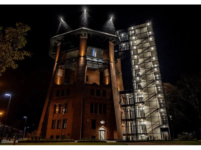 Rozwiązania oświetleniowe MILOO LIGHTING w zabrzańskiej wieży ciśnień zdjęcie