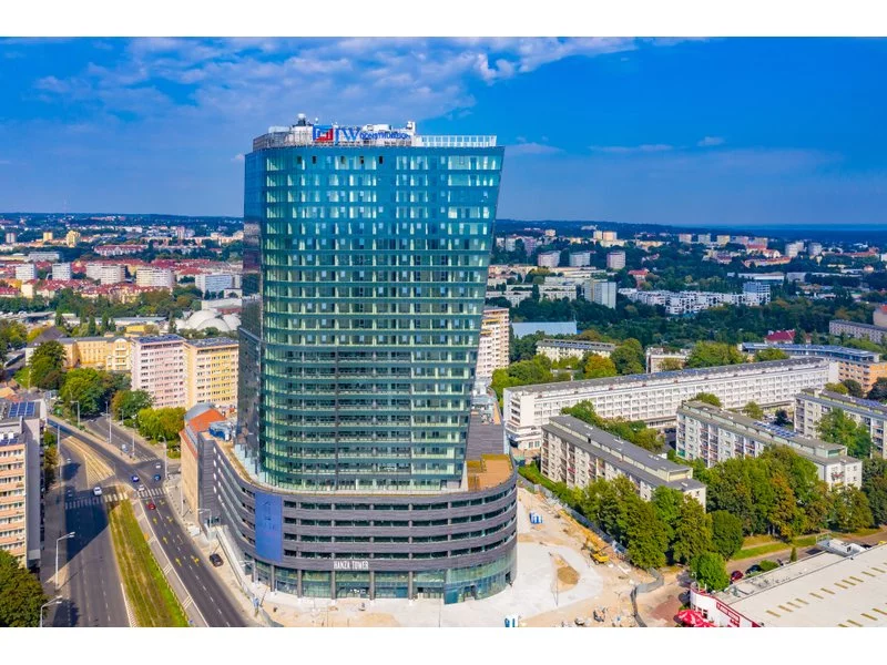 Koniec prac budowlanych w Hanza Tower w Szczecinie zdjęcie