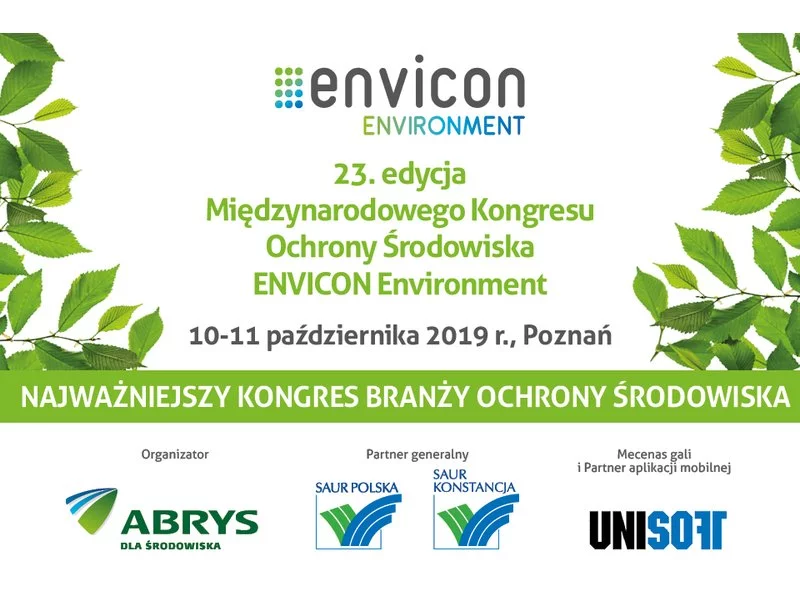 23. Międzynarodowy Kongres Ochrony Środowiska ENVICON Environment zdjęcie