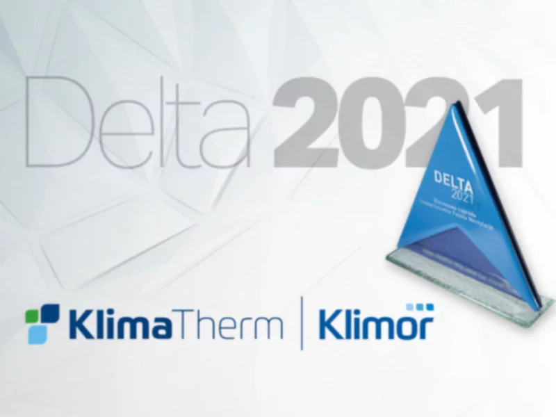 Klima-Therm i Klimor z nagrodami DELTA 2021 - zdjęcie