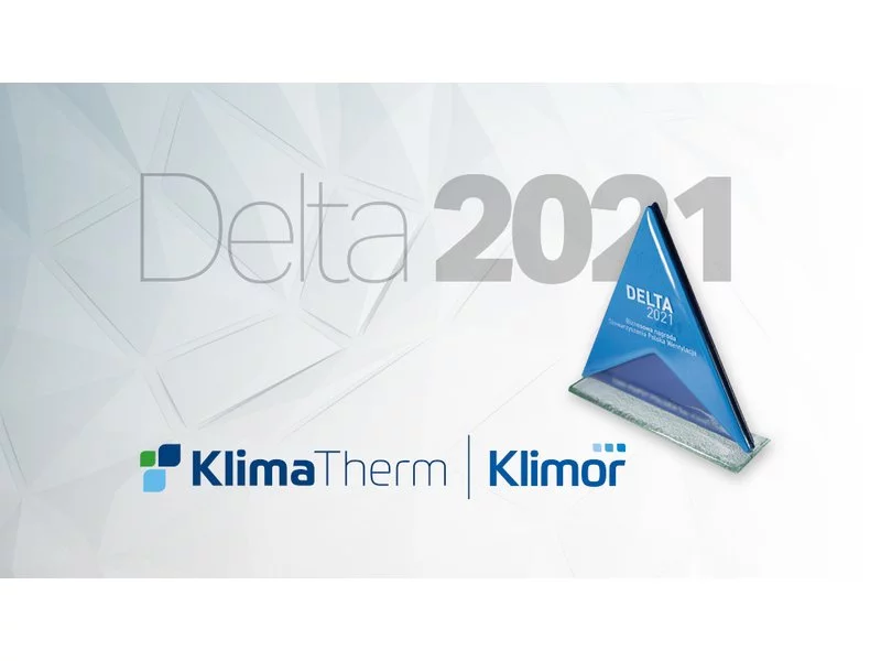 Klima-Therm i Klimor z nagrodami DELTA 2021 zdjęcie