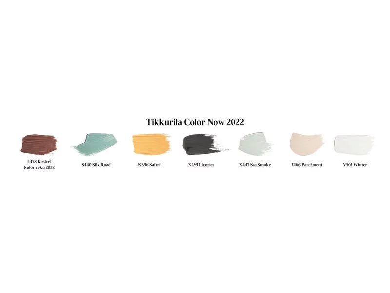 Tikkurila Color Now 2022 ze świeżym spojrzeniem na dom zdjęcie