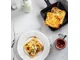Francuskie tosty z jajecznicą i Bruschetta pomidory + zioła OLE! - zdjęcie