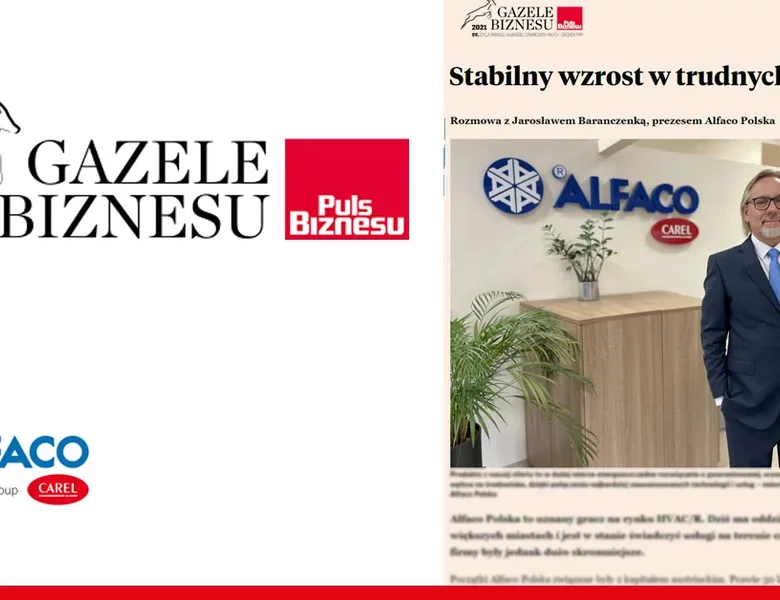 ALFACO Gazelą Biznesu 2021 - zdjęcie