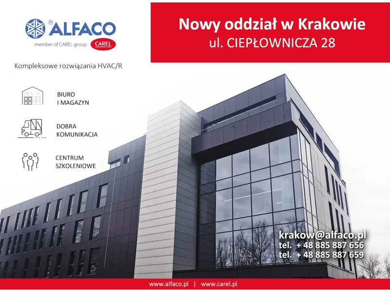 Nowy oddział Alfaco w Krakowie zdjęcie