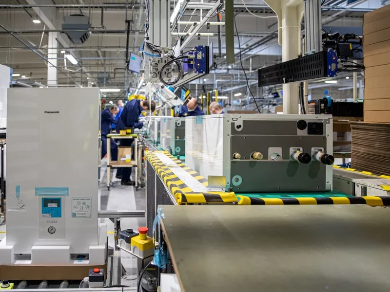 Panasonic zwiększa zdolności produkcyjne w fabryce pomp ciepła w Czechach - zdjęcie