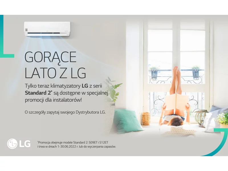 Wystartowało GORĄCE LATO z LG – promocja na klimatyzatory RAC dla instalatorów! zdjęcie