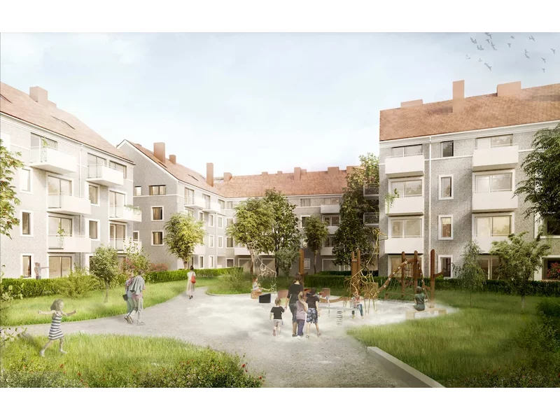 Pracownia Group – Arch zaprojektuje około 450 mieszkań na wynajem przy ul. Białowieskiej we Wrocławiu zdjęcie