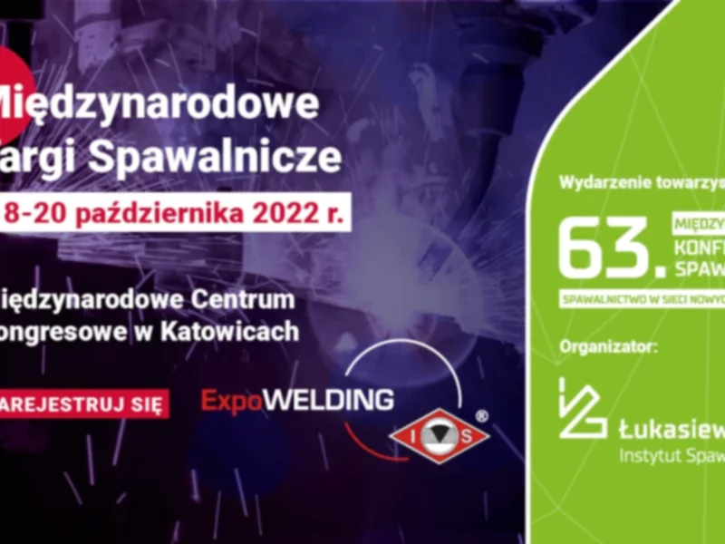Międzynarodowe Targi Spawalnicze ExpoWELDING  już w październiku w Katowicach. Ruszyła rejestracja - zdjęcie