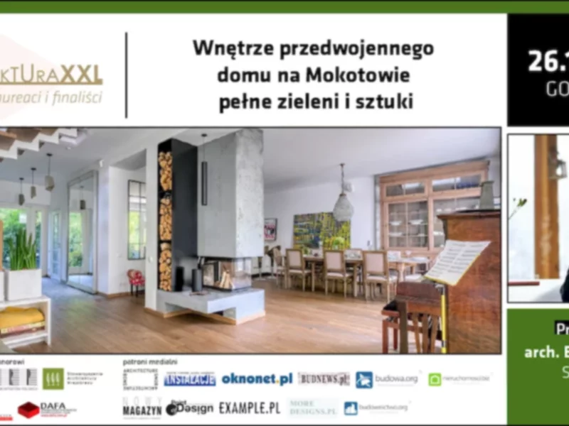 Wnętrze przedwojennego domu na Mokotowie pełne zieleni i sztuki – prezentacja online i wywiad - zdjęcie