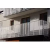 Balkony z blachami perforowanymi - zdjęcie