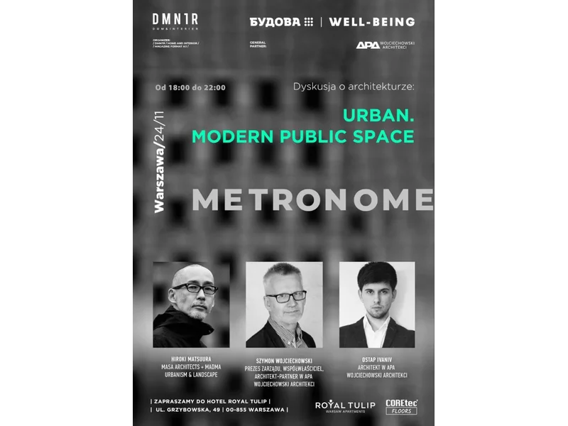 Architekci i projektanci! Konferencja „Urban. Nowoczesna przestrzeń publiczna." zdjęcie