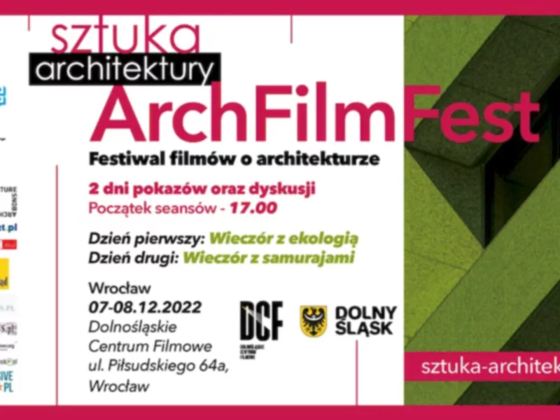 ArchFilmFest we Wrocławiu. 2 dni pokazów oraz dyskusji. - zdjęcie