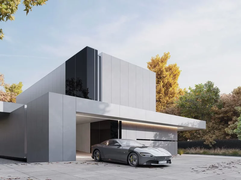 Dom, który posiada w sobie DNA wyjątkowego modelu Ferrari. Nowy projekt REFORM ARCHITEKT - zdjęcie