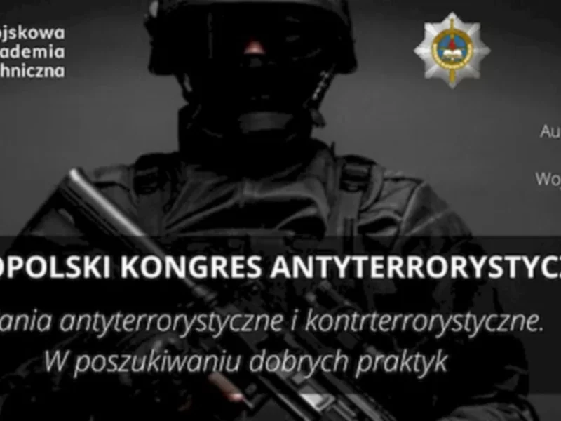 Ogólnopolski Kongres Antyterrorystyczny -  Działania antyterrorystyczne i kontrterrorystyczne - zdjęcie