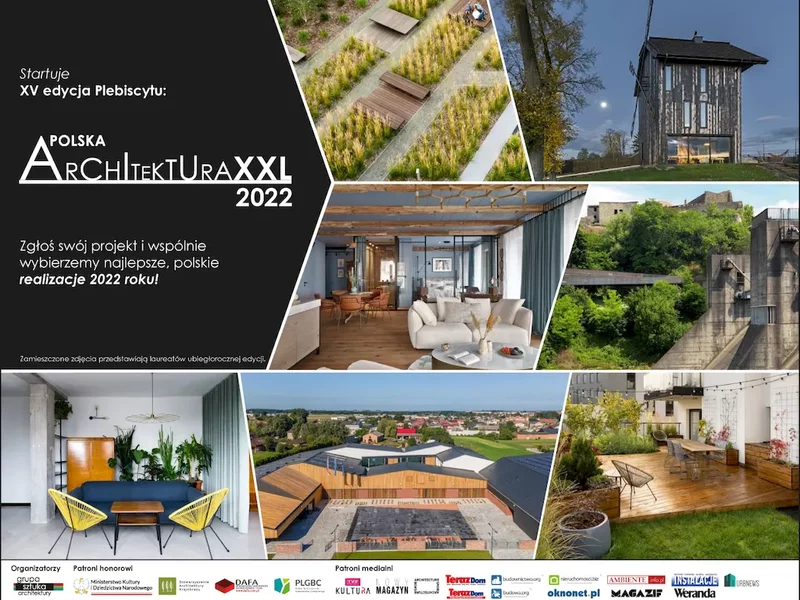 Startuje Plebiscyt Polska Architektura XXL 2022 - czekamy na zgłoszenia realizacji - zdjęcie