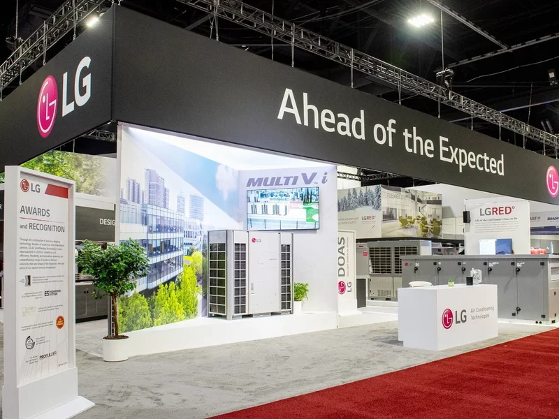 LG umacnia swoją pozycję na globalnym rynku HVAC, przedstawiając na targach AHR 2023 rozszerzoną ofertę produktów - zdjęcie