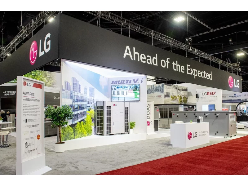 LG umacnia swoją pozycję na globalnym rynku HVAC, przedstawiając na targach AHR 2023 rozszerzoną ofertę produktów zdjęcie