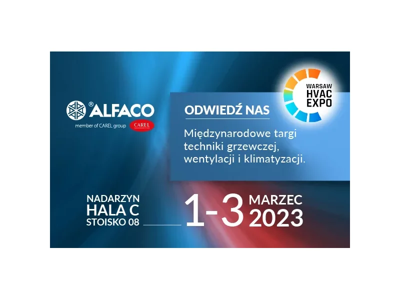 ALFACO POLSKA i CAREL na HVAC EXPO 2023 zdjęcie