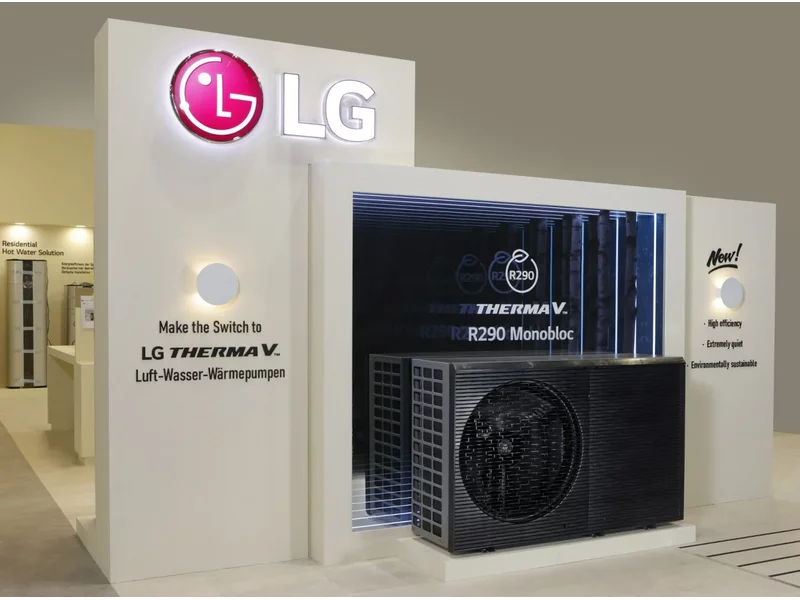 LG ugruntowuje swoją silną pozycję na europejskim rynku HVAC dzięki energooszczędnym rozwiązaniom prezentowanym na targach ISH 2023 zdjęcie