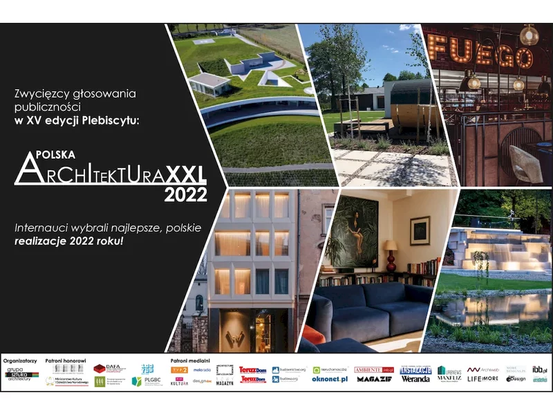 Plebiscyt Polska Architektura XXL 2022 – internauci wybrali najlepsze realizacje minionego roku zdjęcie