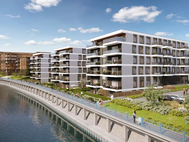 Apartamenty i promenada nad rzeką - rusza budowa nowej inwestycji Dom Development - zdjęcie