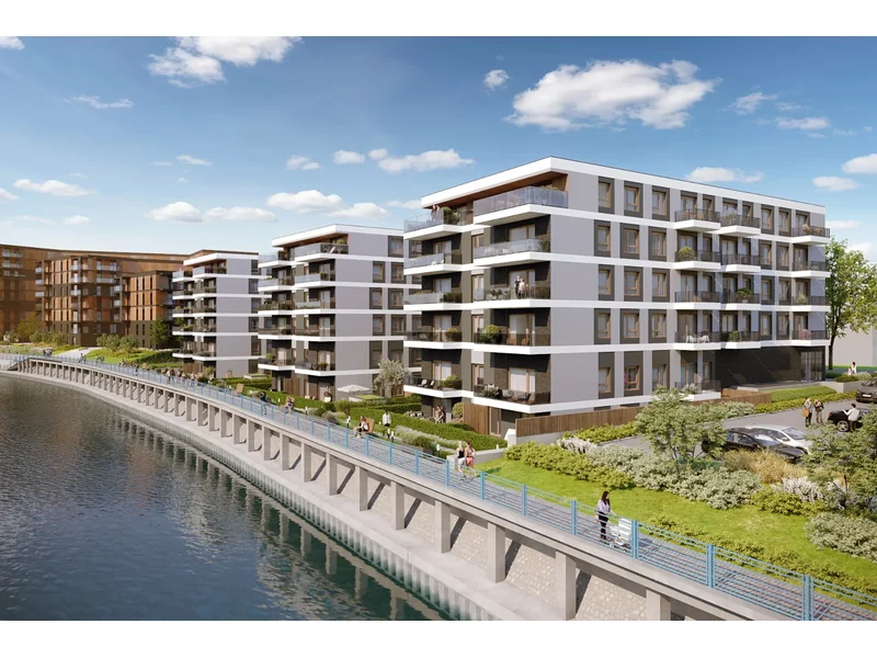Apartamenty i promenada nad rzeką - rusza budowa nowej inwestycji Dom Development zdjęcie