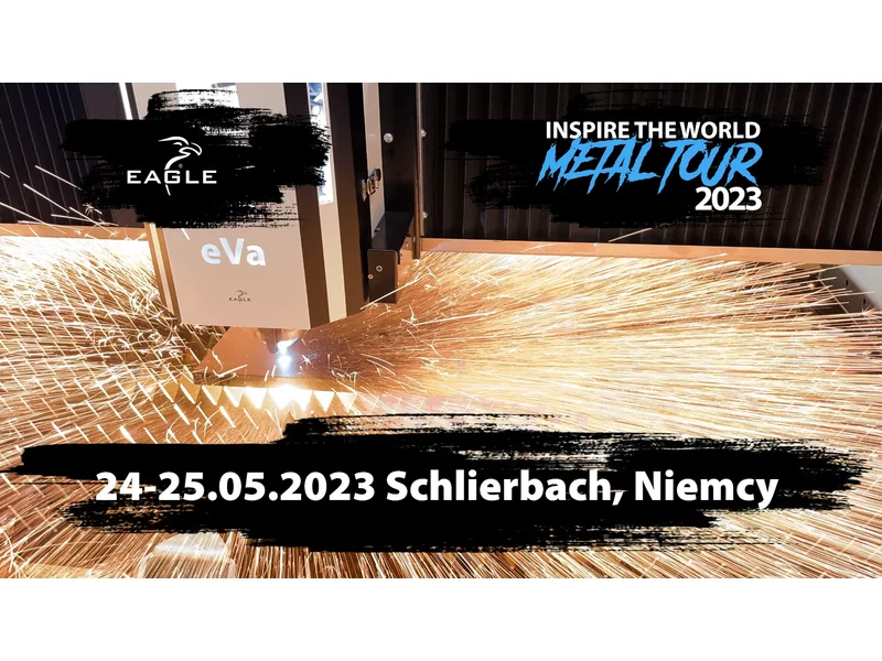 Eagle Lasers w Niemczech podczas trasy Metal Tour 2023 zdjęcie