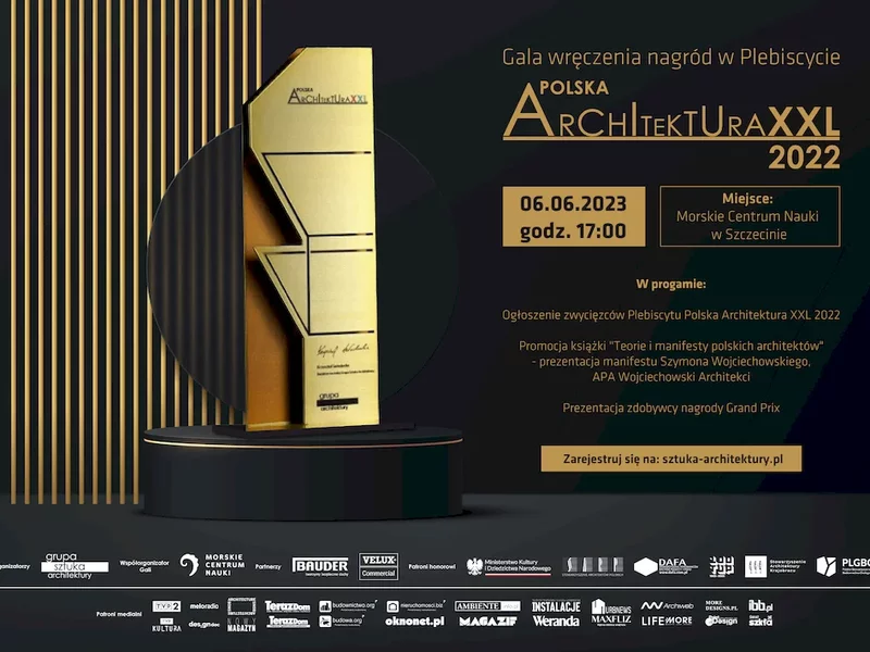 Gala Plebiscytu Polska Architektura XXL 2022 w Morskim Centrum Nauki w Szczecinie  - zdjęcie
