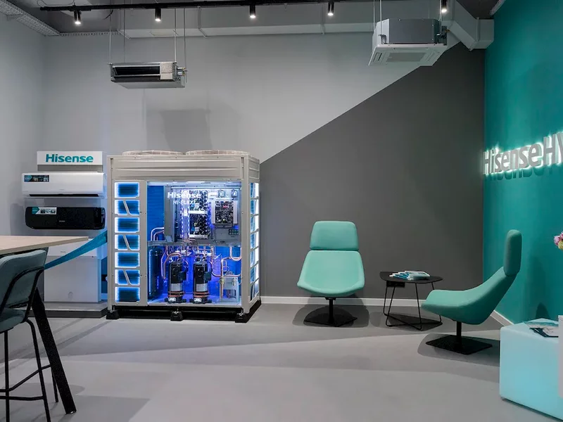 Nowy Showroom Hisense HVAC – miejsce, gdzie technologia i komfort spotykają się z doskonałym designem - zdjęcie
