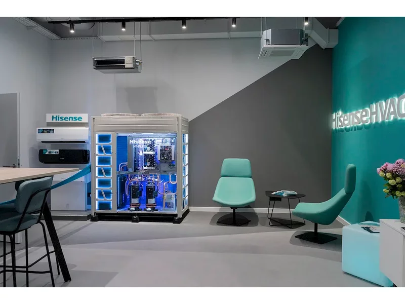 Nowy Showroom Hisense HVAC – miejsce, gdzie technologia i komfort spotykają się z doskonałym designem zdjęcie