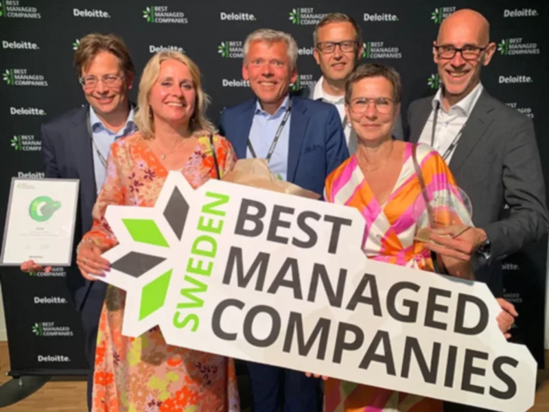 Firma ESBE AB po raz czwarty z rzędu z tytułem Sweden's Best Managed Companies, a tym samym tytułem złotego członka programu - zdjęcie