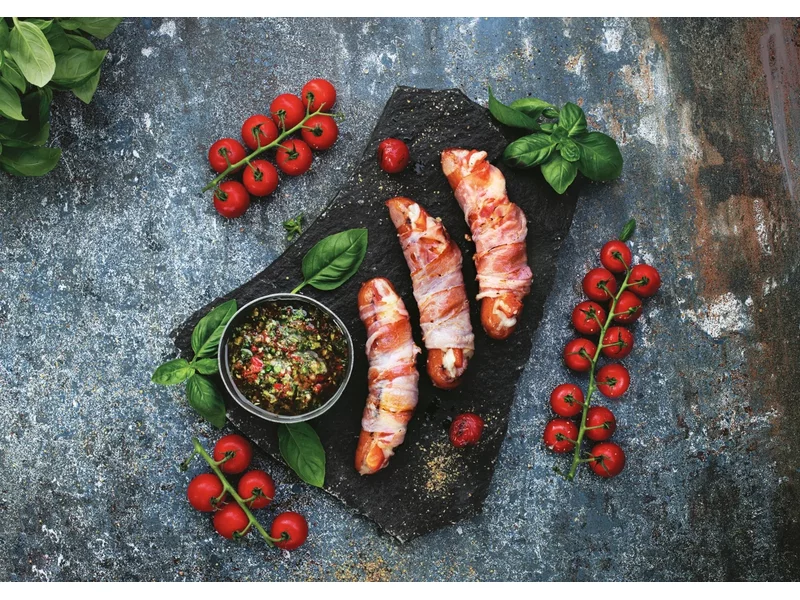 Argentyńska przygoda na grillu – kiełbasa nadziewana z sosem chimichurri zdjęcie