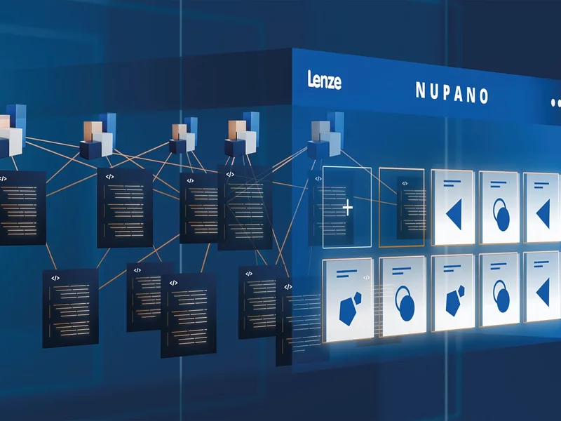NUPANO - wykorzystanie potencjału innowacyjnego IT na poziomie maszyn. Wywiad z ekspertami Lenze - zdjęcie