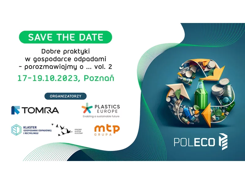 Porozmawiajmy o dobrych praktykach w gospodarce odpadami – konferencja podczas POLECO 2023 zdjęcie