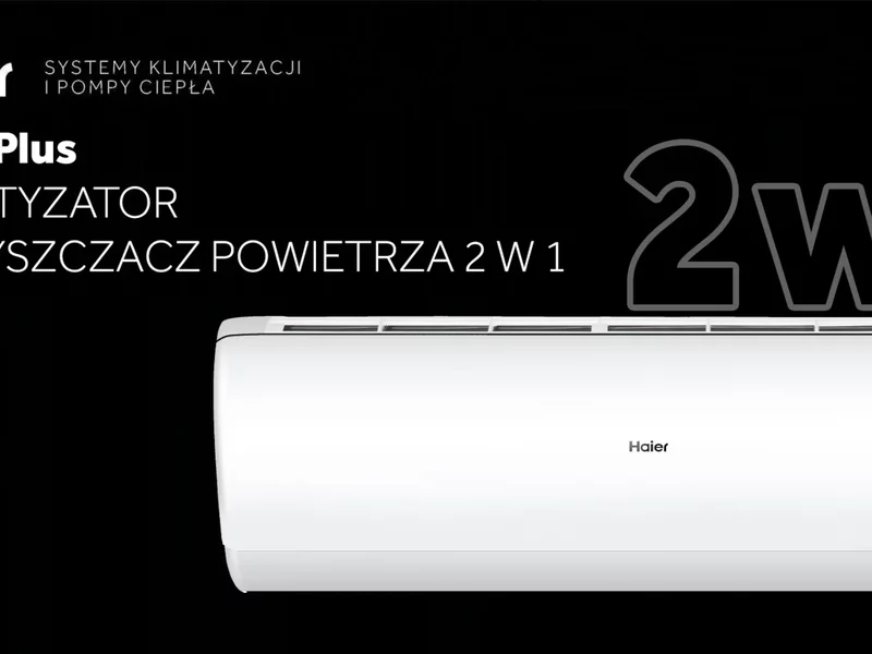 Haier JADE Plus - Klimatyzator i oczyszczacz powietrza 2 w 1! - zdjęcie