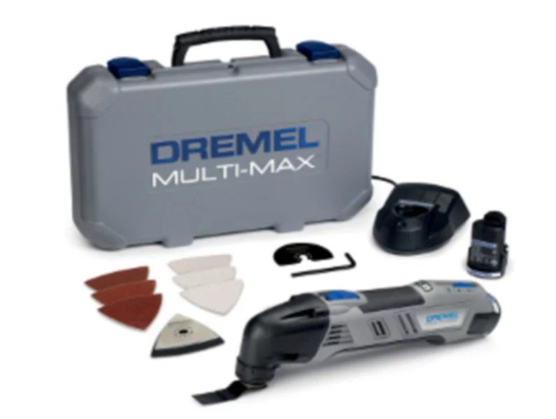 Dremel wprowadza na rynek system Multi-Max: narzędzie oscylacyjne oraz liczne akcesoria i przystawki do wszechstronnego zastosowania - zdjęcie