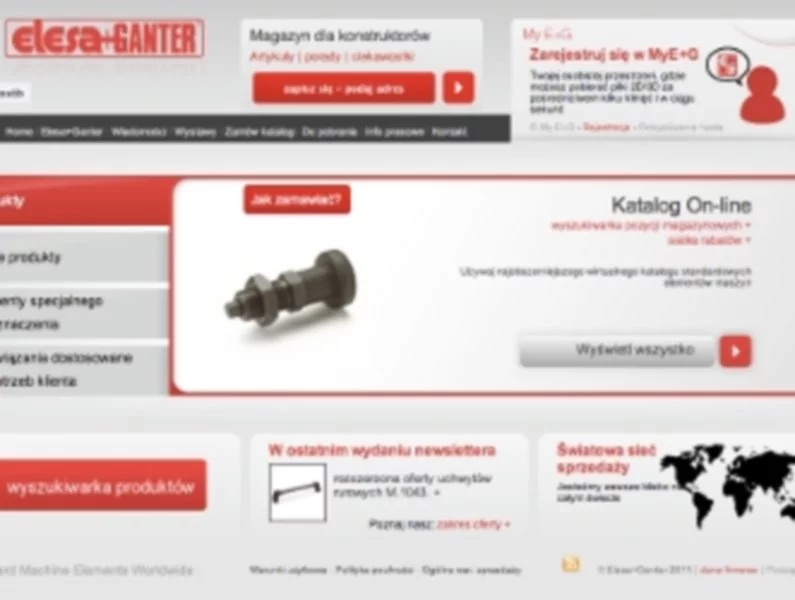 Nowy serwis internetowy Elesa+Ganter z pełnym katalogiem produktów - zdjęcie