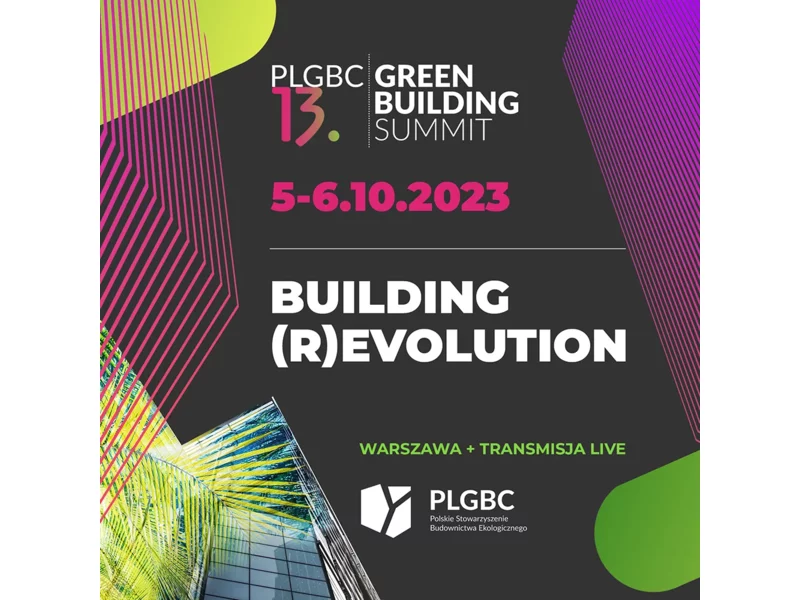 Aluprof partnerem PLGBC Green Building Summit 2023 zdjęcie