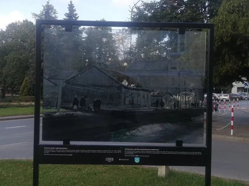 Nowe tablice Szklanego spaceru w Tarnobrzegu - zdjęcie