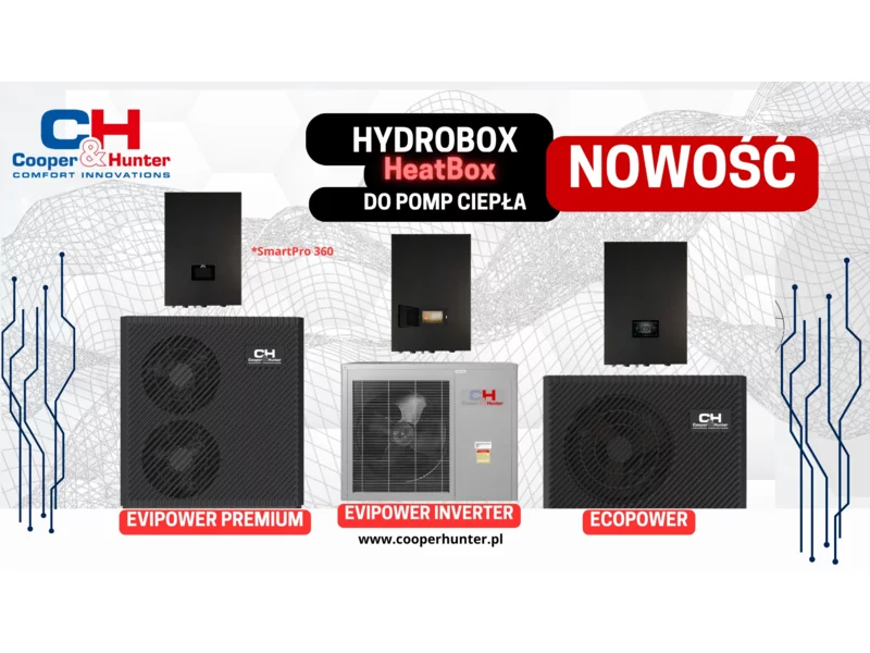 Nowość - Hydrobox HeatBox do pomp ciepła Cooper&Hunter zdjęcie