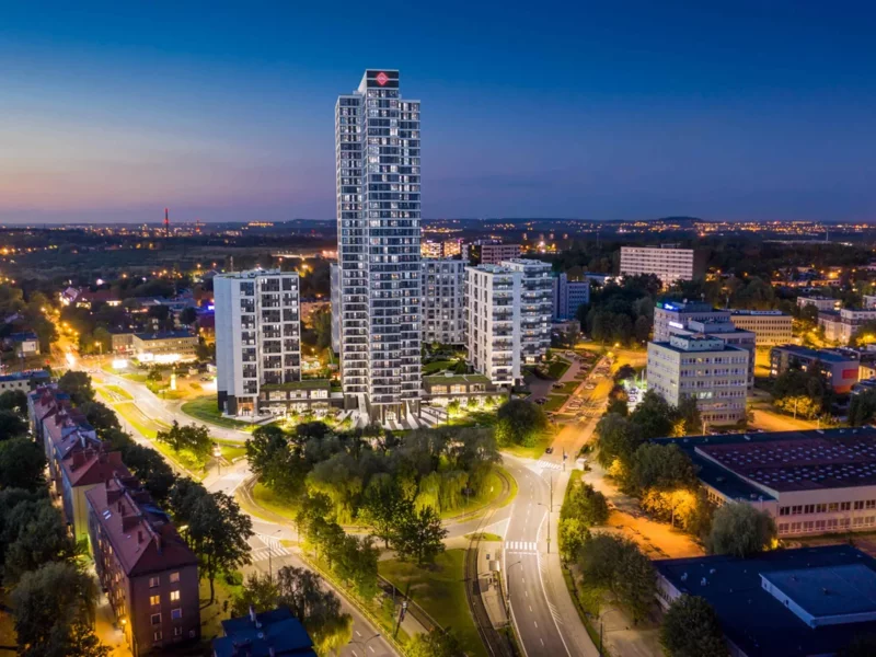248 apartamentów inwestycyjnych w katowickim ATAL SKY+ - zdjęcie