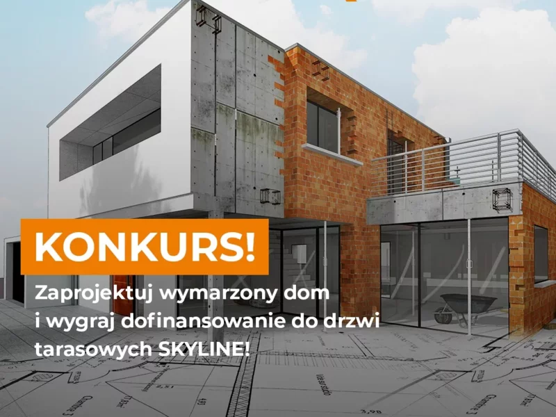 Weź udział w konkursie Aluprof i KRISPOL – zaprojektuj dom z cichym luksusem i wygraj dofinansowanie na drzwi tarasowe SKYLINE o wartości 70 000 zł! - zdjęcie