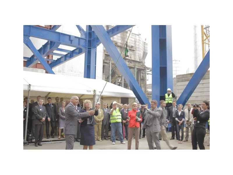 W Elektrowni Jaworzno III powstaje nowoczesny kocioł na biomasę zdjęcie