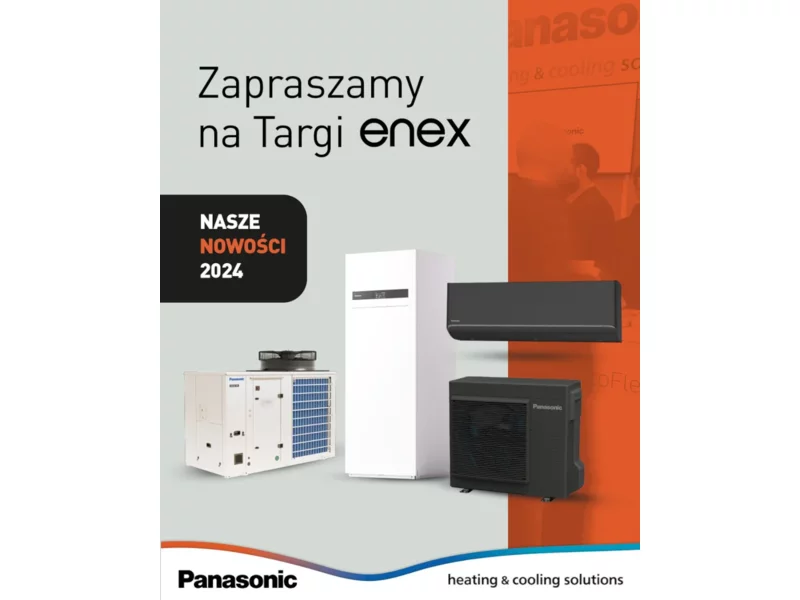 Panasonic przedstawi nową generację pomp ciepła na targach ENEX 2024 w Kielcach zdjęcie