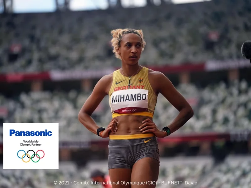 Panasonic nawiązuje partnerstwo ze złotą medalistką olimpijską - Malaiką Mihambo - zdjęcie